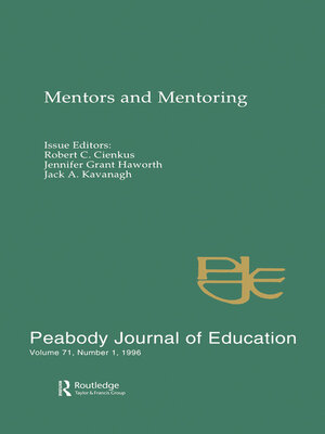 cover image of Mentors and Mentoring